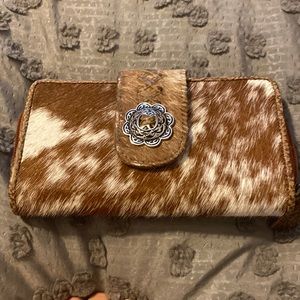 Myra cow Hyde wallet